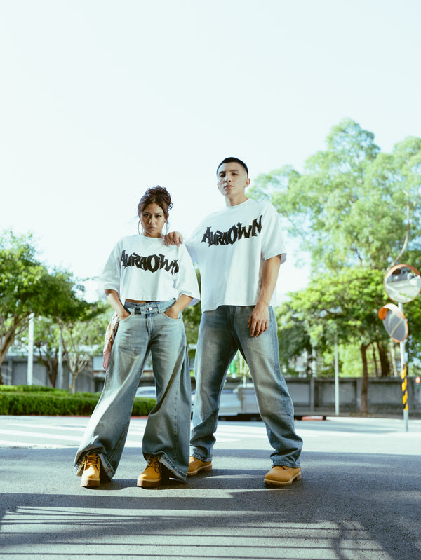 AO Boxy Fit Tee — White