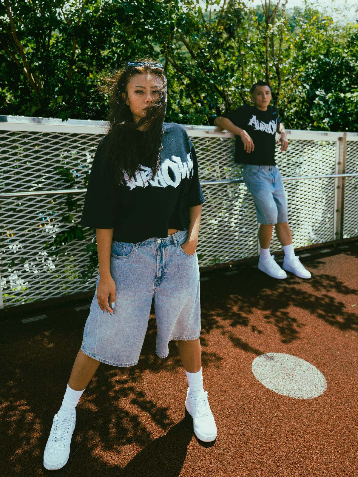 AO Boxy Fit Tee — Black
